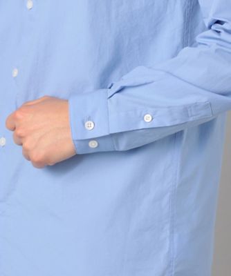 オーガニックコットン　ワッシャー加工　レギュラーカラーシャツ（０７１９ＩＫ２２）