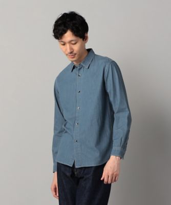 加工デニム シャツ（0719IM11） | COMME CA MEN (Men) /コムサ
