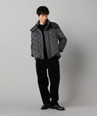 矢振柄 3D ダウンブルゾン（0721DM01） | COMME CA MEN (Men