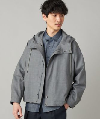 尾州産 ウォッシャブルトロ マウンテンパーカ（0723BO05