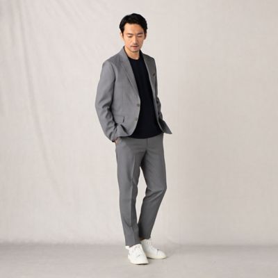 【ＬＡＮＡＴＥＣ／ラナテック】シャークスキンセットアップパンツ（０７２５ＰＣ０１）