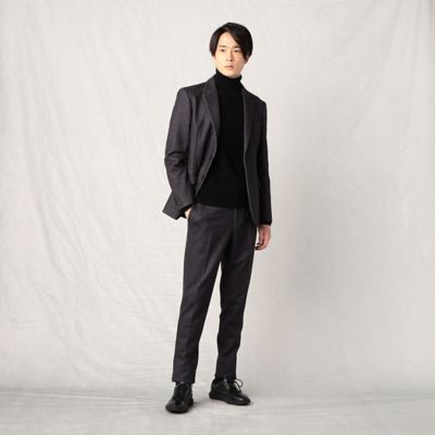 【ダウンファブリック】セットアップ対応　ツィードスラックス（０７２５ＰＥ０４）