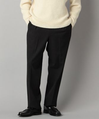 セットアップ対応】ソフトサーモ（R） グレンチェック 2タックパンツ