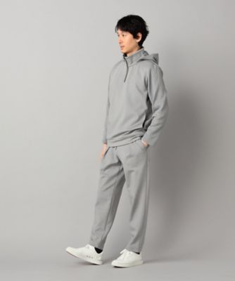 ダウンファブリック タックテーパードパンツ（0726PM19