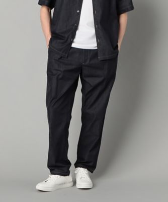 岡山織り超長綿高密度デニム インタックパンツ（0729PK29