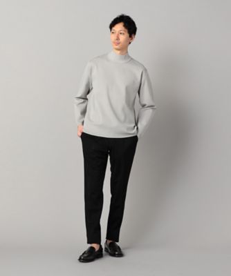 ミラノリブ モックネックニット（0734KM02） | COMME CA MEN