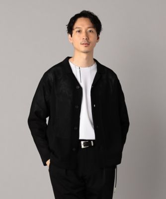 メッシュ編み ニットシャツ（0739KM03） | COMME CA MEN (Men