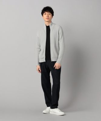 リンクスジャカード ドライバーズニット（0739KM11