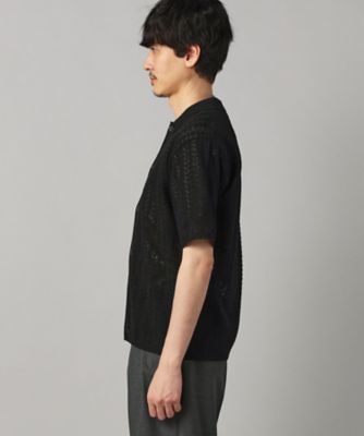 メッシュ半袖 ニットシャツ（0739KO04） | COMME CA MEN (Men