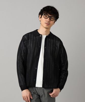 ブラック系 COMME CA MEN (Men)のカーディガン | メンズ | 三越伊勢丹