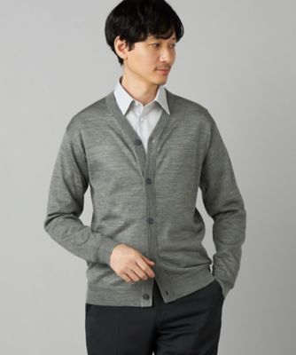 M001 CARDIGAN ポケット付きカーディガンプレッション