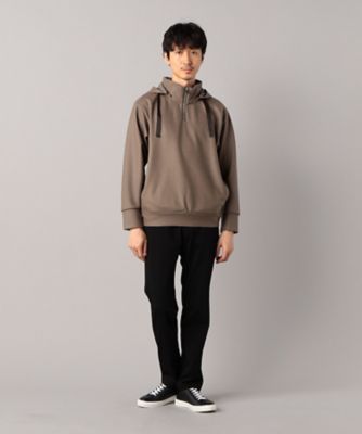 ハードミルド 圧縮ウールハーフジップフーディー（0740CI08