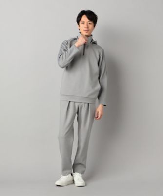 ダウンファブリック ハーフジップパーカ（0740CM14） | COMME