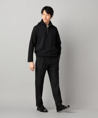 ダウンファブリック ハーフジップパーカ（0740CM14） | COMME