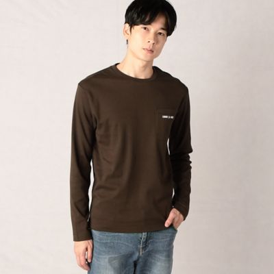 【SALE】COMME CA MEN (Men) /コムサ・メン 「あったか」Tシャツ(0740TE07) チャイロ トップス【三越伊勢丹/公式】