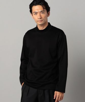 シーアイランドコットンスムース　シルケットモックネックＴシャツ（０７４０ＴＩ０５）