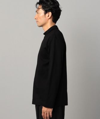 シーアイランドコットンスムース　シルケットモックネックＴシャツ（０７４０ＴＩ０５）