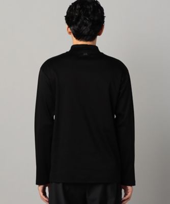 シーアイランドコットンスムース　シルケットモックネックＴシャツ（０７４０ＴＩ０５）