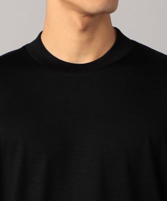 ウール天竺　クルーネック長袖Ｔシャツ（０７４０ＴＩ０９）