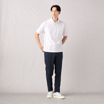 archive ♡new eraコラボ　ポロシャツ ホワイト/ピンク　速乾.吸汗 キングサイズ・ギフトでも人気！オーガニックコットン使用・消臭