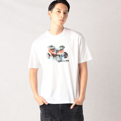 ＜COMME CA MEN (Men) ＞【ブリキのおもちゃ】フォトプリントＴ　Ａ（０７４２ＴＣ１２）