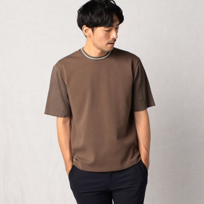 ニットリブコンビ Ｔシャツ（０７４２ＴＥ０１） | ファッション・服