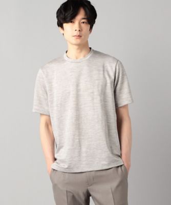 麻プレーティングジャージー　Ｔシャツ（０７４２ＴＧ０３）