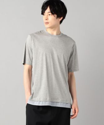 ストライプコンビTシャツ（0742TG06） | COMME CA MEN (Men