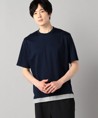 ストライプコンビTシャツ（0742TG06） | COMME CA MEN (Men