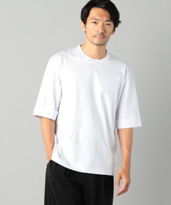 ＜COMME CA MEN (Men) ＞ロールアップＴシャツ（０７４２ＴＧ１４）