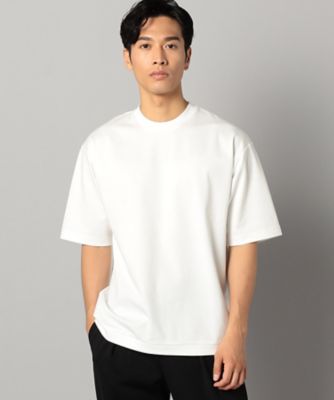 COMME CA MEN (Men) /コムサ・メン シルケットポンチ　フライスリブＴシャツ（０７４２ＴＩ０３）