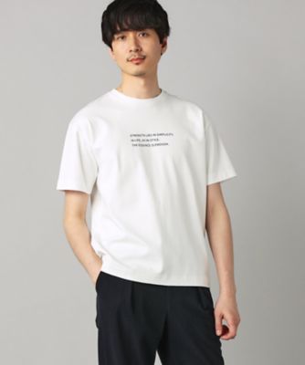 メッセージ Tシャツ（0742TO05） | COMME CA MEN (Men