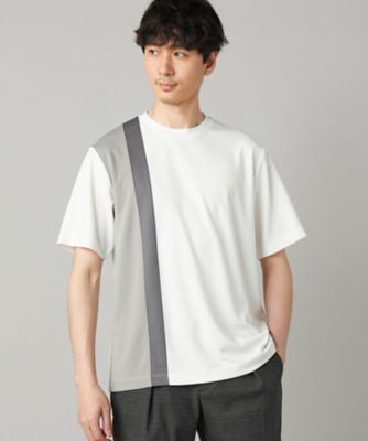カラーブロック 半袖Tシャツ（0742TO17） | COMME CA MEN