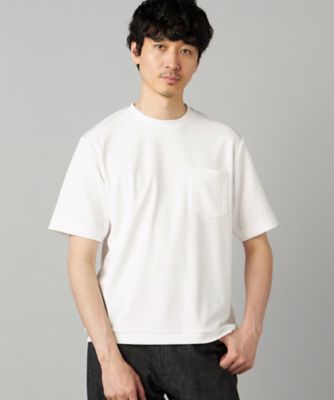 ダイヤ柄コンビ Tシャツ（0742TO20） | COMME CA MEN (Men