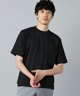 ダイヤ柄コンビ Tシャツ（0742TO20） | COMME CA MEN (Men