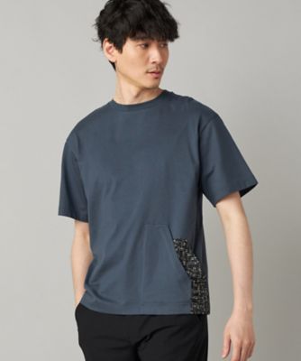 安全ピン柄 ポケットTシャツ（0742TO30） | COMME CA MEN