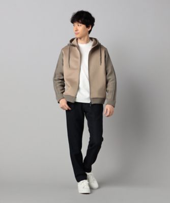 ニットコンビ ジップアップパーカ（0745CM09） | COMME CA MEN 
