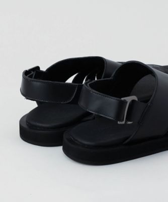 「美品⭕️」乱痴気 チャムラ　Palanco レザーサンダル　ブラック　28 レザー サンダル（0750ZO07） | COMME CA MEN (Men) /コムサ