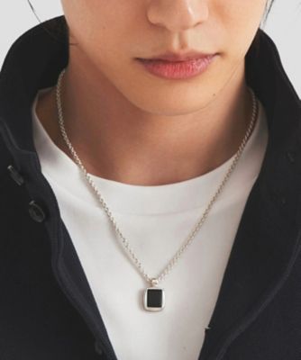 オニキス ネックレス（0752UO02） | COMME CA MEN (Men