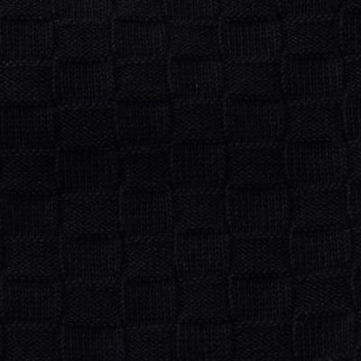 ジャカード市松柄　クルーソックス（０７５４ＱＡ０３）