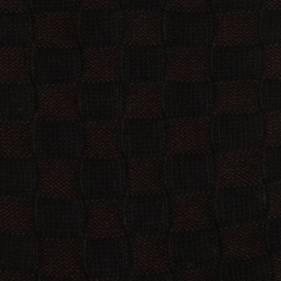 ジャカード市松柄　クルーソックス（０７５４ＱＡ０３）