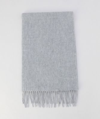 ＜COMME CA MEN (Men) ＞ウォッシャブルカシミヤ　プレーンマフラー（０７５６ＲＭ０１）