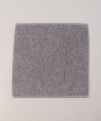 ＜COMME CA MEN (Men) ＞ロゴ刺繍　タオルハンカチ（０７５７ＲＯ０４）