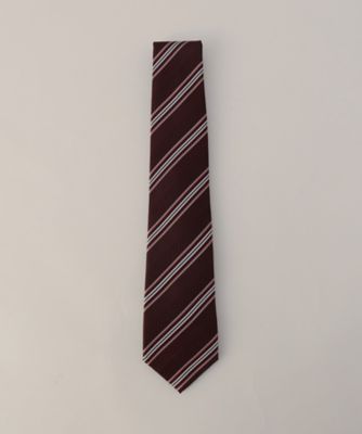 ＜COMME CA MEN (Men) ＞レジメンタルストライプ　ネクタイ（０７６６ＮＯ０４）