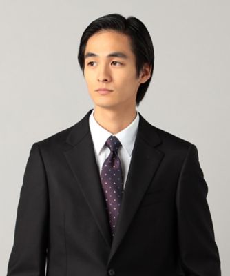 ＜COMME CA MEN (Men) ＞小紋柄レギュラー　ネクタイ（０７６６ＮＯ０６）