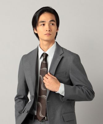 波柄レギュラー ネクタイ（0766NO07） | COMME CA MEN (Men