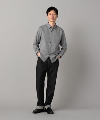 浜松産 ギザコットン ギンガムチェック レギュラーカラーシャツ