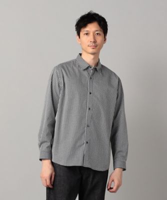 浜松産 ギザコットン ギンガムチェック レギュラーカラーシャツ