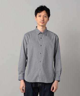 浜松産 ギザコットン ギンガムチェック レギュラーカラーシャツ