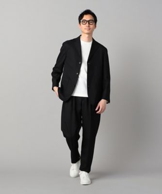 セットアップ対応】尾州産 クラシックウールギャバ 3Bジャケット